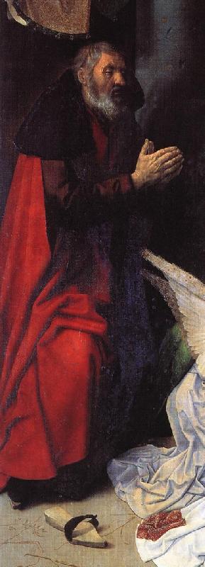 GOES, Hugo van der The Adoration of the Shepherds Spain oil painting art